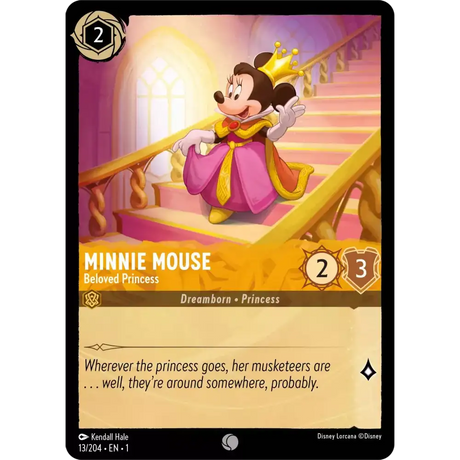 Minnie Mouse - Beloved Princess (Common) - 13/204 - Disney