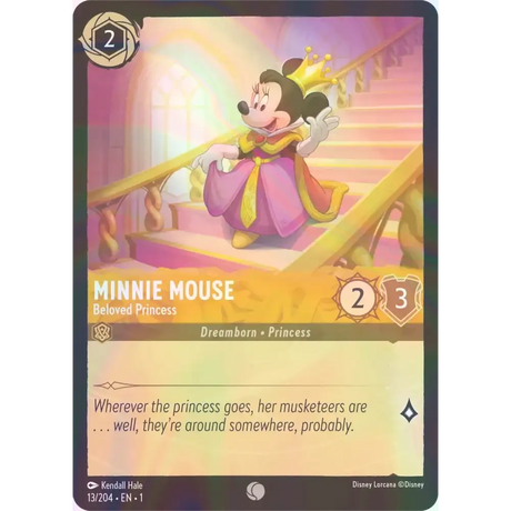 Minnie Mouse - Beloved Princess - Foil (Common) - 13/204