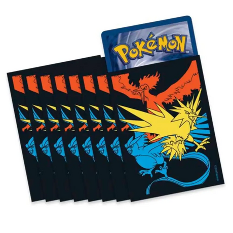 Moltres&Zapdos&Articuno Sleeves (65 stk.) Kortspil – tilbehør Pokémon TCG 