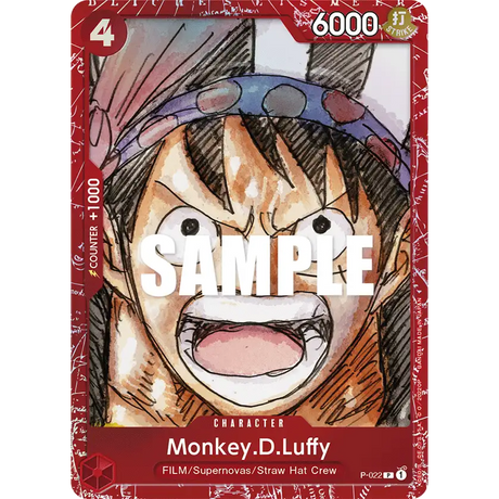 Monkey.D.Luffy - Foil (Film Red Edition) - P-022 - One