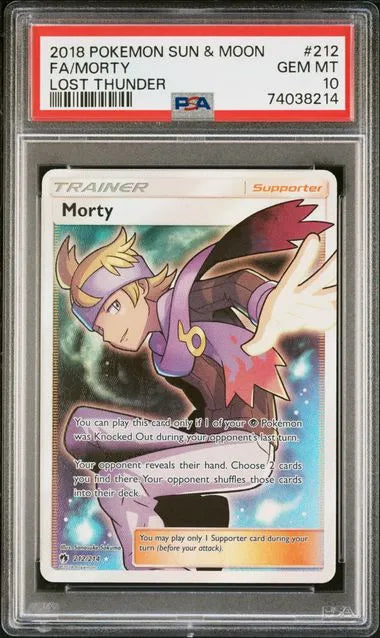 Morty - Lost Thunder (Ultra Rare) [LOT-212]