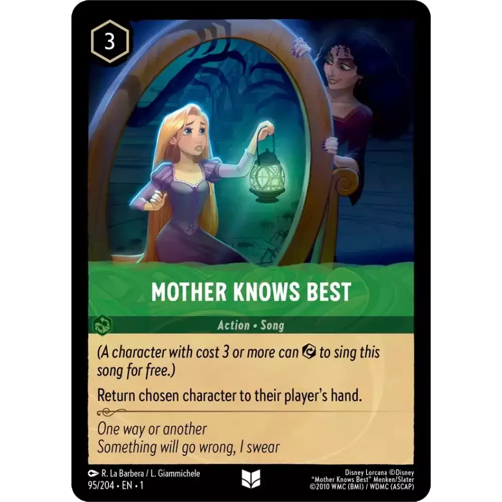 Mother Knows Best (Uncommon) - 95/204 - Disney Lorcana