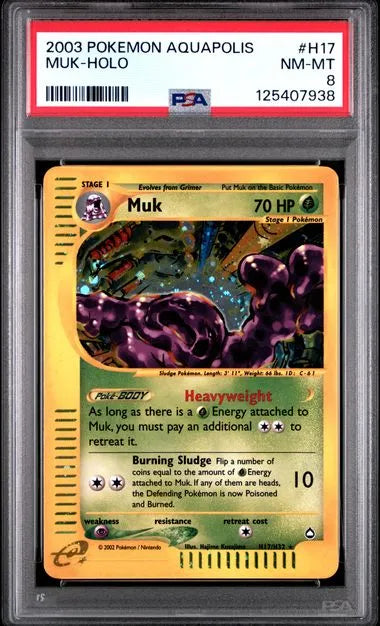 Muk⁣ - Aquapolis⁣ (Holo Rare)⁣ [H17]