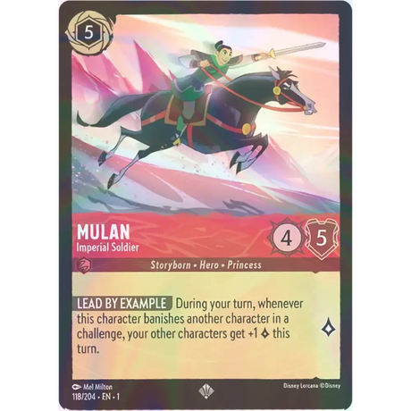 Mulan - Imperial Soldier - Foil (Super Rare) - 118/204