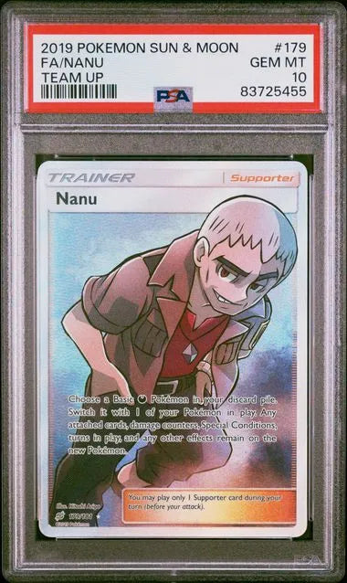 Nanu - Team Up (Ultra Rare) [179] Kortspil