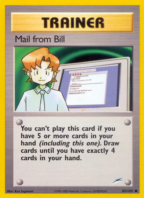 Mail from Bill⁣ - Neo Destiny⁣ (Common)⁣ [105] English / Played / Normal