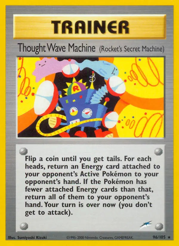 Thought Wave Machine⁣ - Neo Destiny⁣ (Rare)⁣ [96] English / Near Mint / Normal