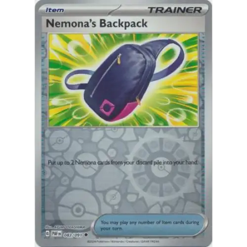 Nemona’s Backpack - Reverse - 083/091 - Enkeltkort