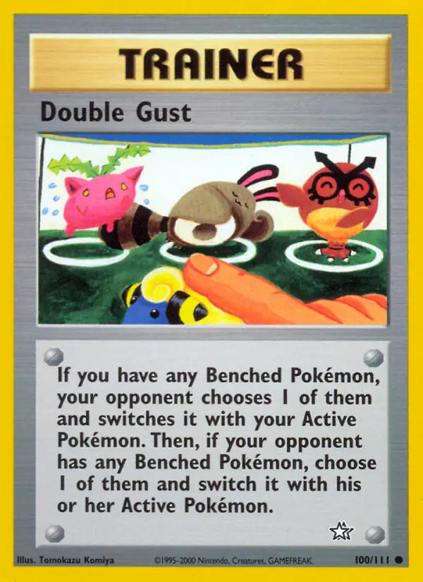 Double Gust⁣ - Neo Genesis⁣ (Common)⁣ [100] English / Near Mint / Normal