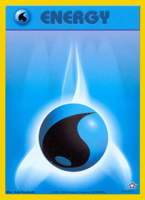 Water Energy⁣ - Neo Genesis⁣ (Common)⁣ [111] English / Excellent / Normal