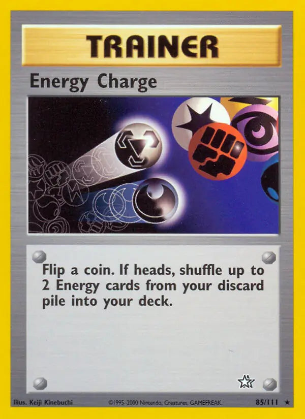 Energy Charge⁣ - Neo Genesis⁣ (Rare)⁣ [85] English / Excellent / Normal