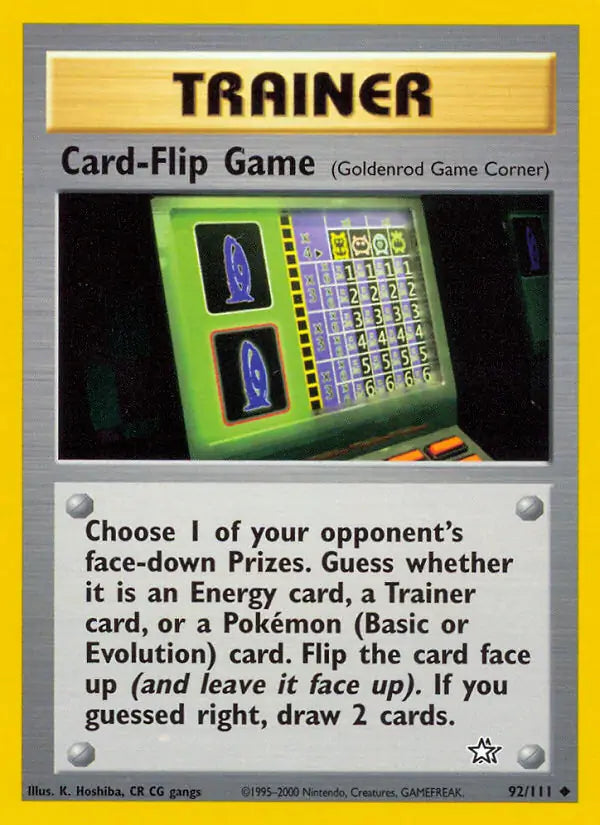 Card-Flip Game⁣ - Neo Genesis⁣ (Uncommon)⁣ [92] English / Near Mint / 1st-Edition