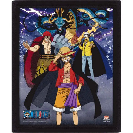 One Piece: 3D Lenticular Poster/Plakat - Land of Wano