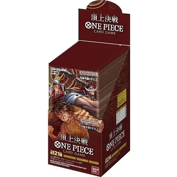 One Piece Card Game: *JAPANSK* Paramount War (OP02) Booster