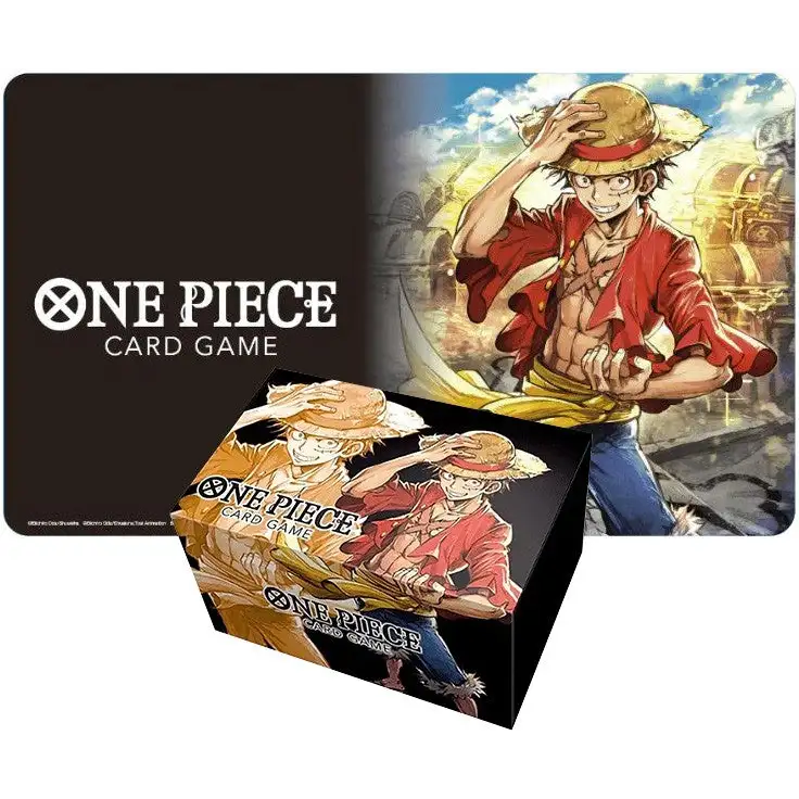 One Piece Card Game: Playmat & Storage Box Set - Monkey D.