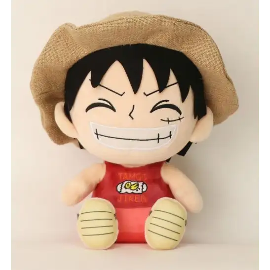 One Piece: Monkey D. Luffy Plush Bamse - 25cm - Tøjdyr