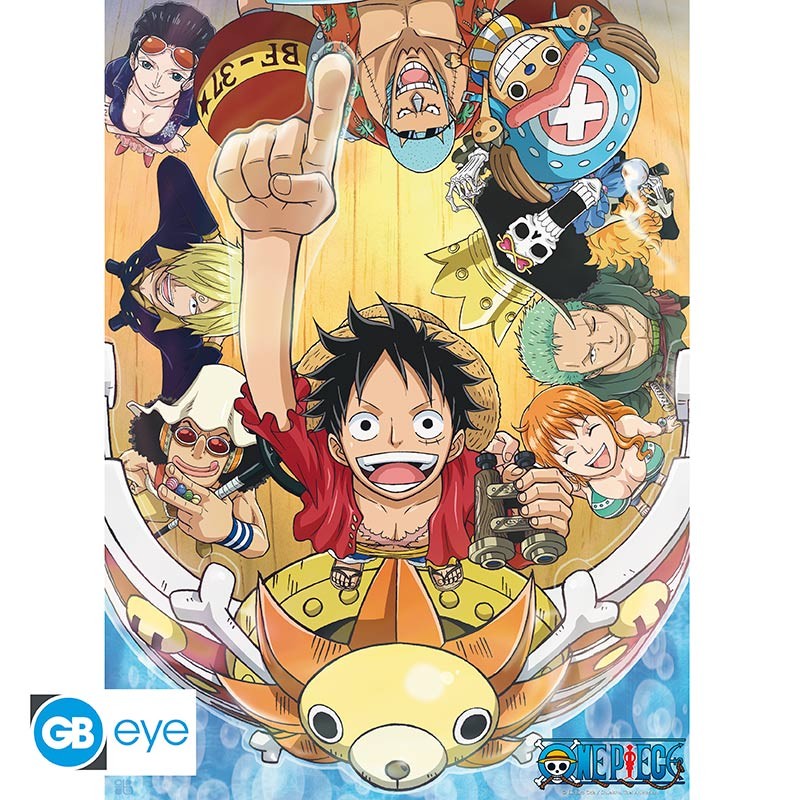 One Piece New World Poster/Plakat 52x38cm Dekoration