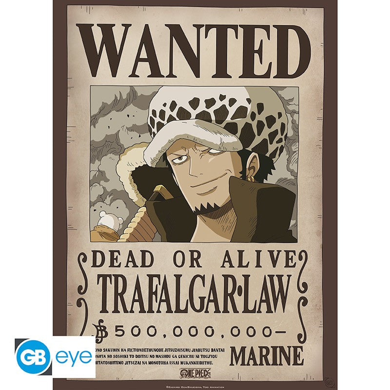 One Piece: Wanted Law - Poster/Plakat - 52x38cm