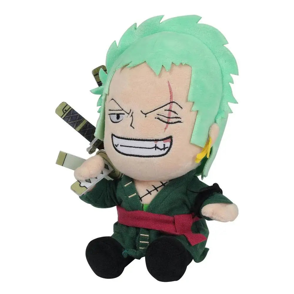 One Piece: Roronoa Zoro Plush Bamse - 25cm - Tøjdyr