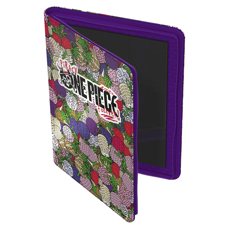Ultimate Guard: One Piece - Devil Fruits - Zipfolio 360 (18-pocket) XenoSkin - Samlemappe med lynlås