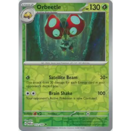 Orbeetle - Reverse - 012/182 - Enkeltkort