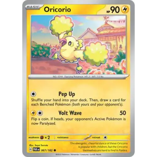 Oricorio - 067/182 - Enkeltkort