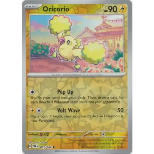 Oricorio - Reverse - 067/182 - Enkeltkort