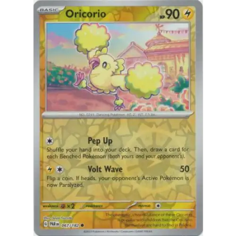 Oricorio - Reverse - 067/182 - Enkeltkort