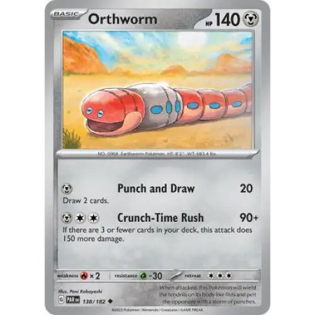 Orthworm - 138/182 - Enkeltkort