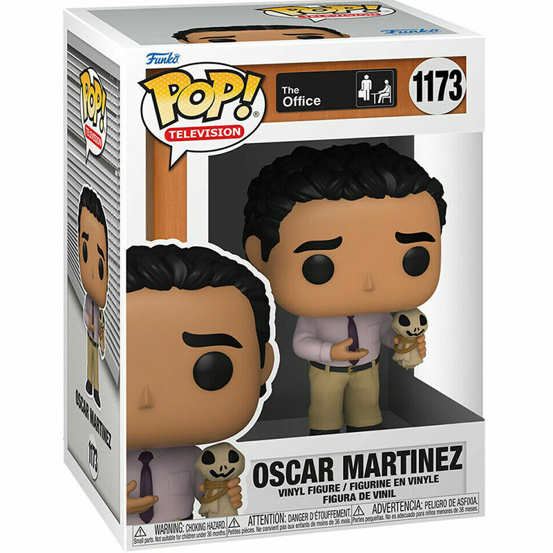 Funko POP! - The Office: Oscar Martinez with Scarecrow Doll #1173