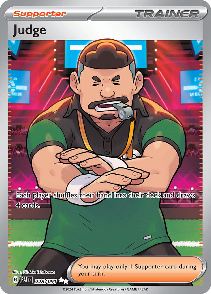 Judge⁣ - Paldean Fates⁣ (Ultra Rare)⁣ [228] English / Near Mint / Normal