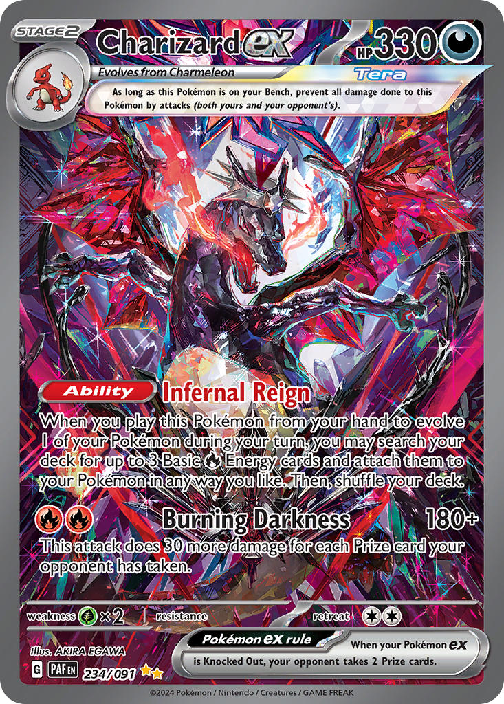 Charizard ex⁣ - Paldean Fates⁣ (Special Illustration Rare)⁣ [234] English / Near Mint / Normal