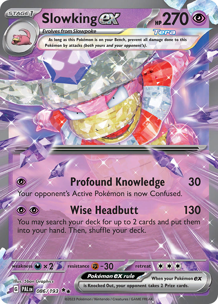Slowking ex⁣ - Paldea Evolved⁣ (Double Rare)⁣ [086] English / Near Mint / Normal