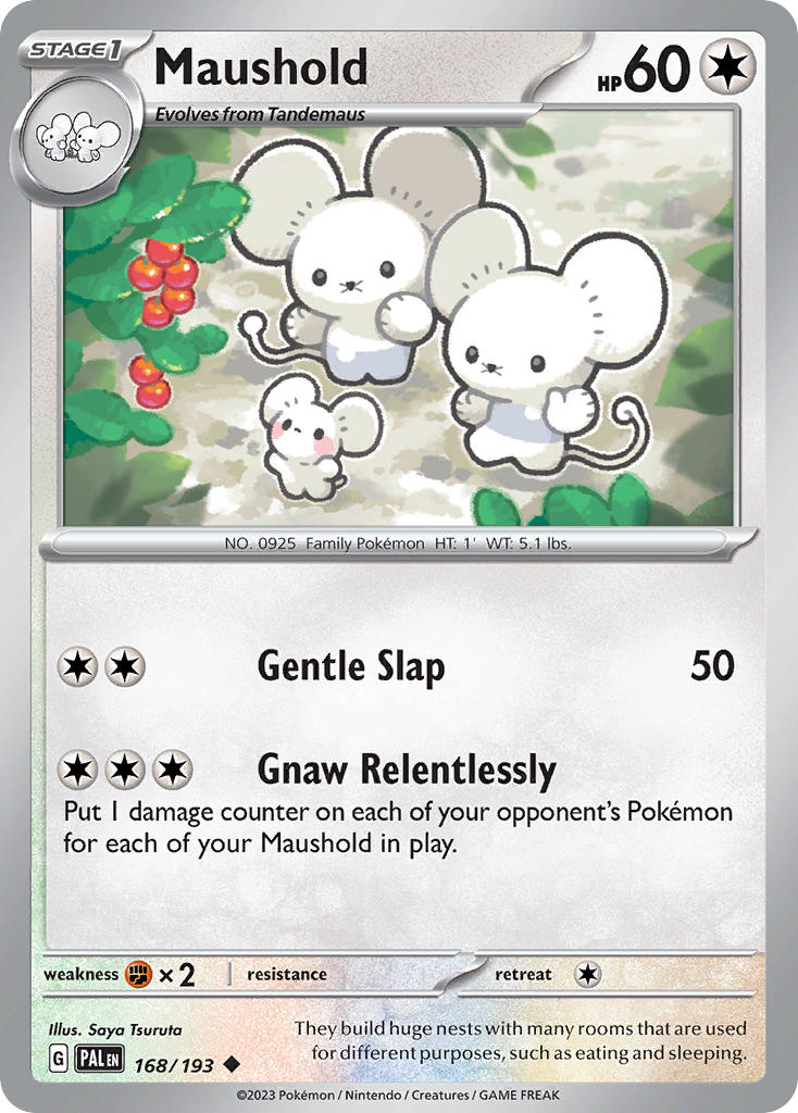 Maushold⁣ - Paldea Evolved⁣ (Uncommon)⁣ [168] English / Near Mint / Normal