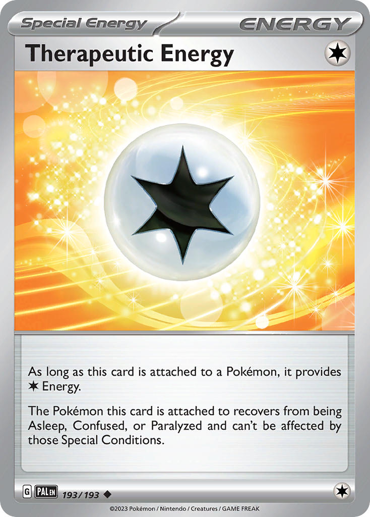 Therapeutic Energy⁣ - Paldea Evolved⁣ (Uncommon)⁣ [193] English / Near Mint / Reverse-Holo Normal