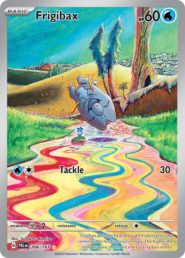 Frigibax⁣ - Paldea Evolved⁣ (Illustration Rare)⁣ [208] English / Near Mint / Normal