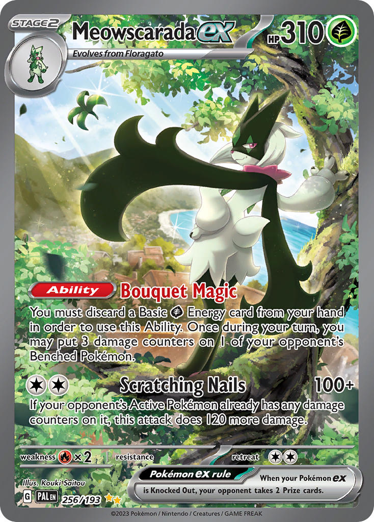 Meowscarada ex⁣ - Paldea Evolved⁣ (Special Illustration Rare)⁣ [256] English / Near Mint / Normal
