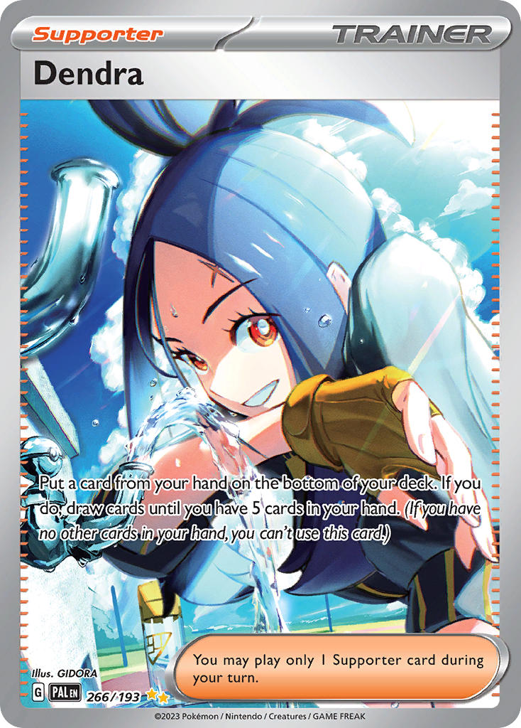 Dendra⁣ - Paldea Evolved⁣ (Special Illustration Rare)⁣ [266] English / Near Mint / Normal