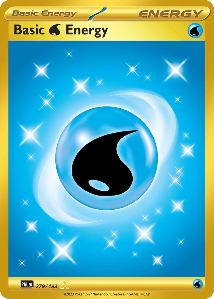 Water Energy⁣ - Paldea Evolved⁣ (Secret Rare)⁣ [279] English / Near Mint / Normal
