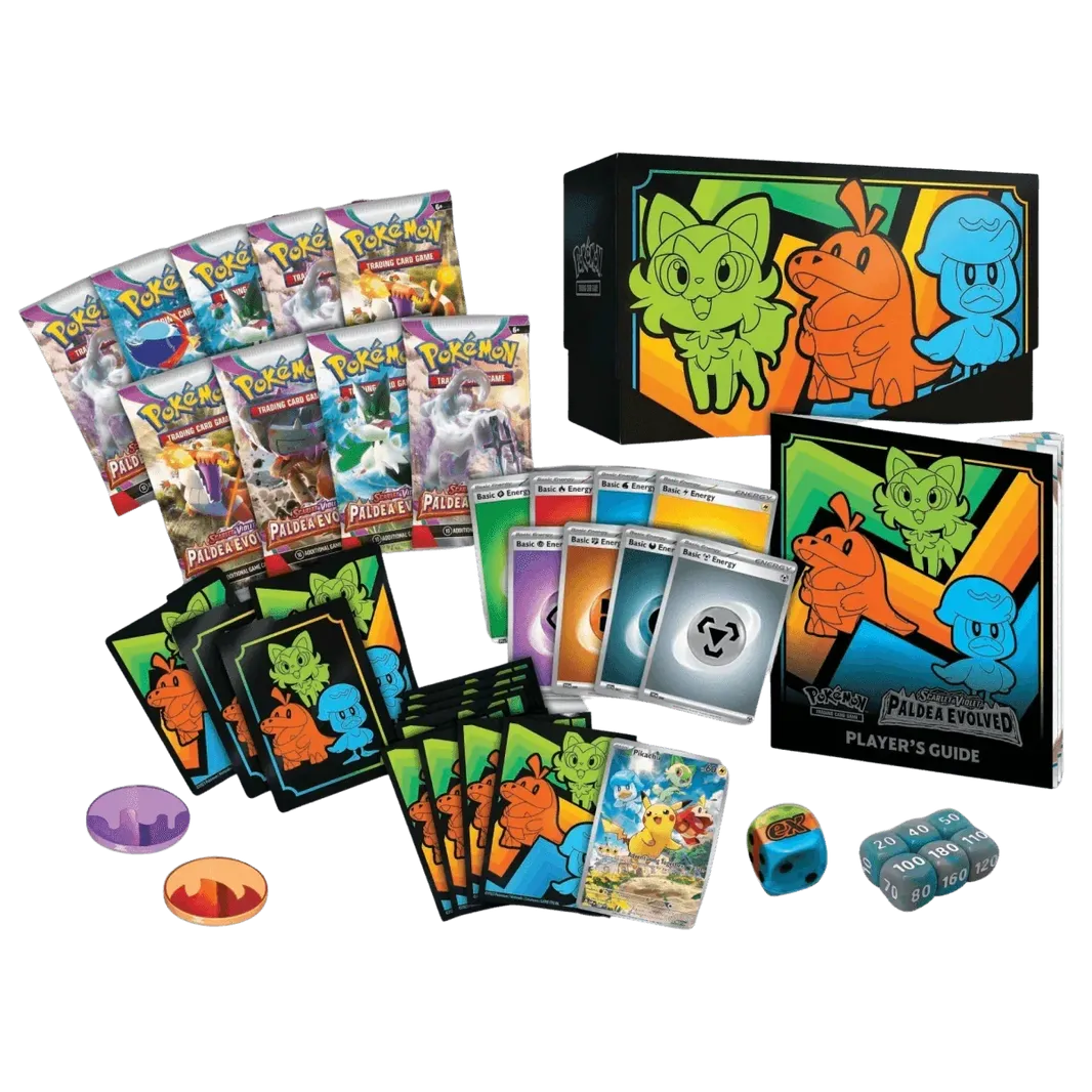 Pokémon TCG: Scarlet & Violet: Paldea Evolved - Elite Trainer Box Kortspil