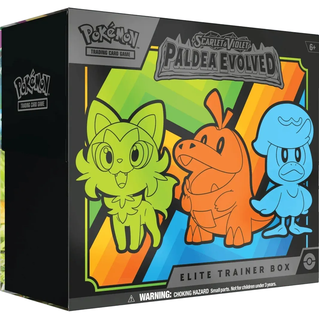 Pokémon TCG: Scarlet & Violet: Paldea Evolved - Elite Trainer Box Kortspil