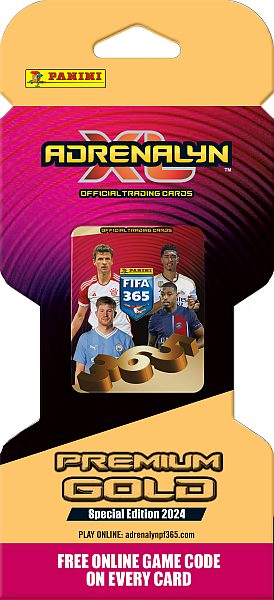 Panini: Adrenalyn XL - FIFA 365 2024 Special Edition - Premium Gold Blister Pack