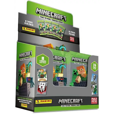 Panini: Minecraft - Time to Mine Trading Cards - Booster
