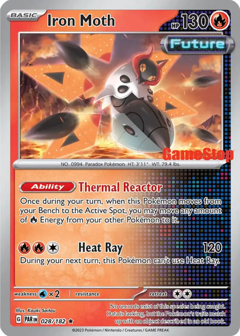 Iron Moth - Paradox Rift (GameStop Stamp) [028] Kortspil
