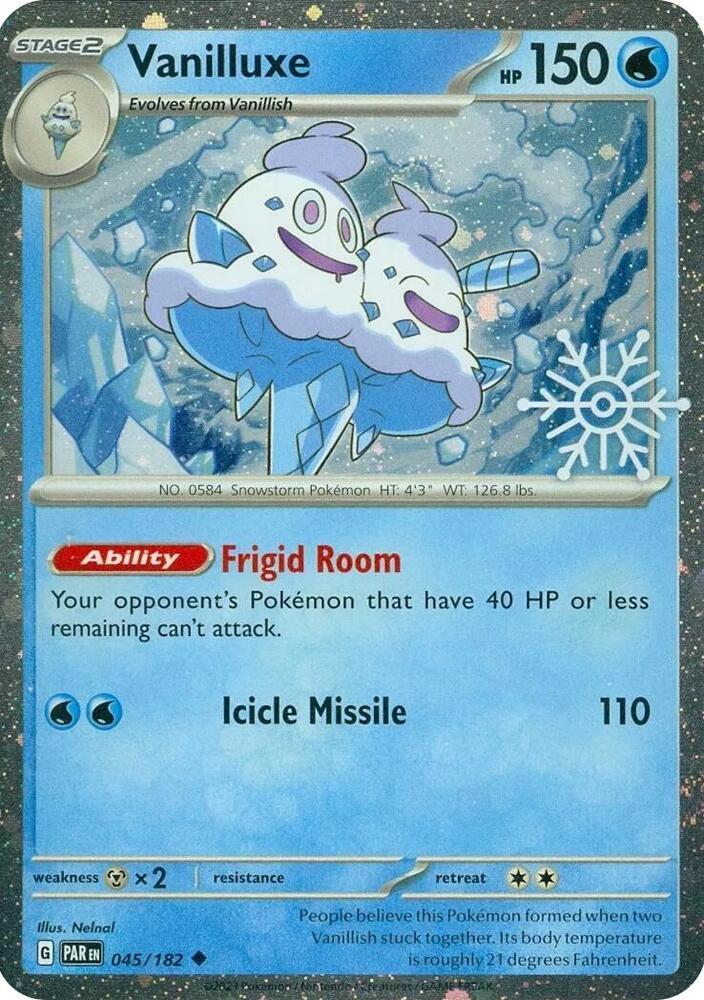 Vanilluxe - Paradox Rift (Snow Flake Stamp) [045] Kortspil