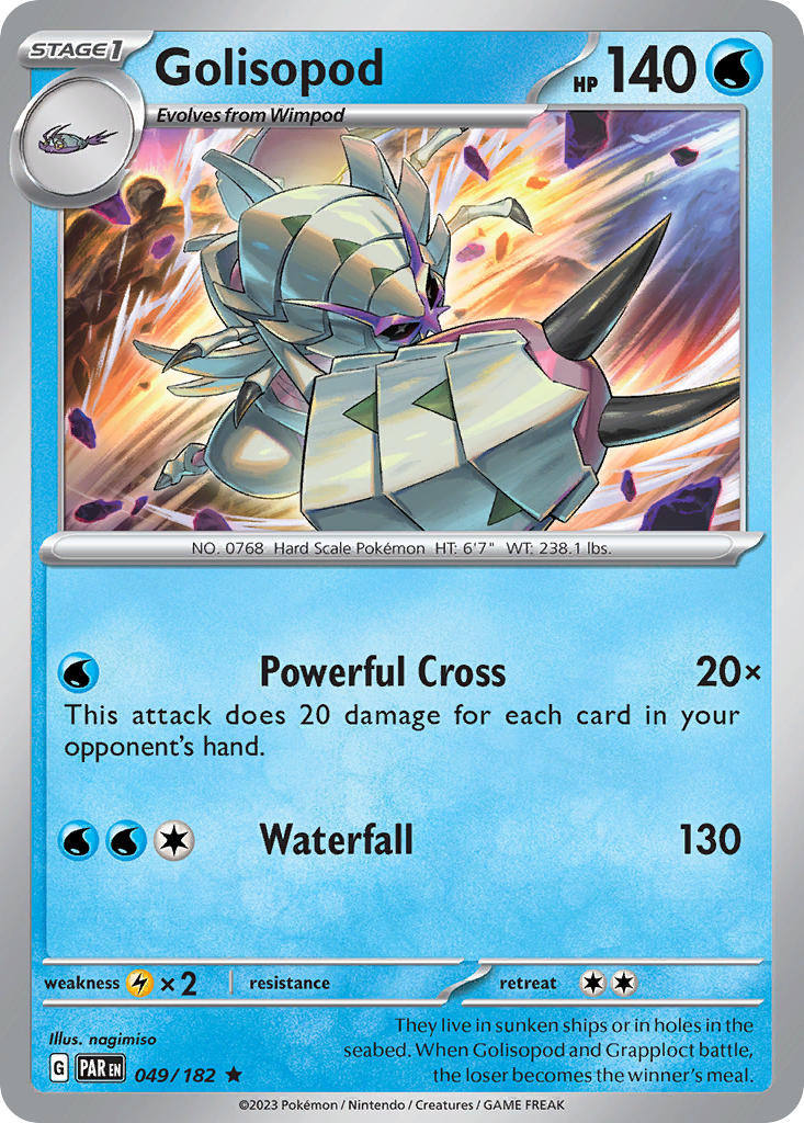 Golisopod⁣ - Paradox Rift⁣ (Rare)⁣ [049] English / Near Mint / Normal