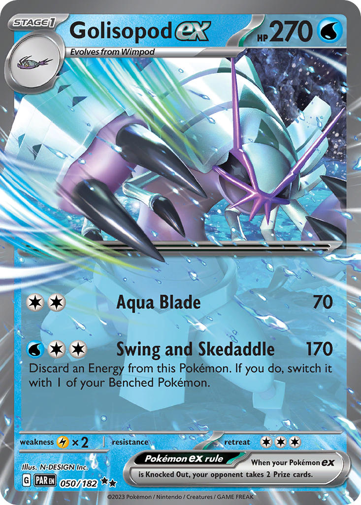 Golisopod ex⁣ - Paradox Rift⁣ (Double Rare)⁣ [050] English / Near Mint / Normal