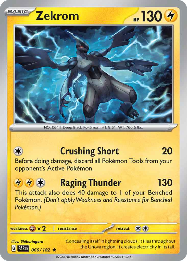 Zekrom⁣ - Paradox Rift⁣ (Rare)⁣ [066] English / Near Mint / Normal
