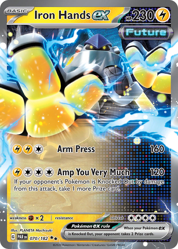 Iron Hands ex⁣ - Paradox Rift⁣ (Double Rare)⁣ [070] English / Near Mint / Normal