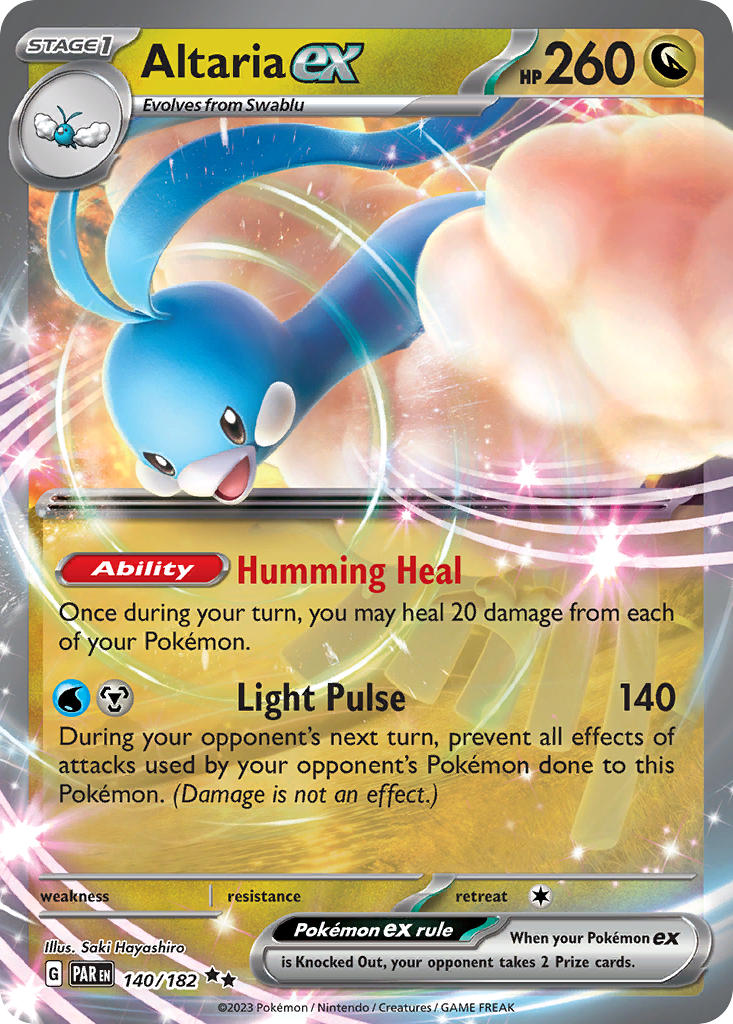 Altaria ex⁣ - Paradox Rift⁣ (Double Rare)⁣ [140] – Matraws